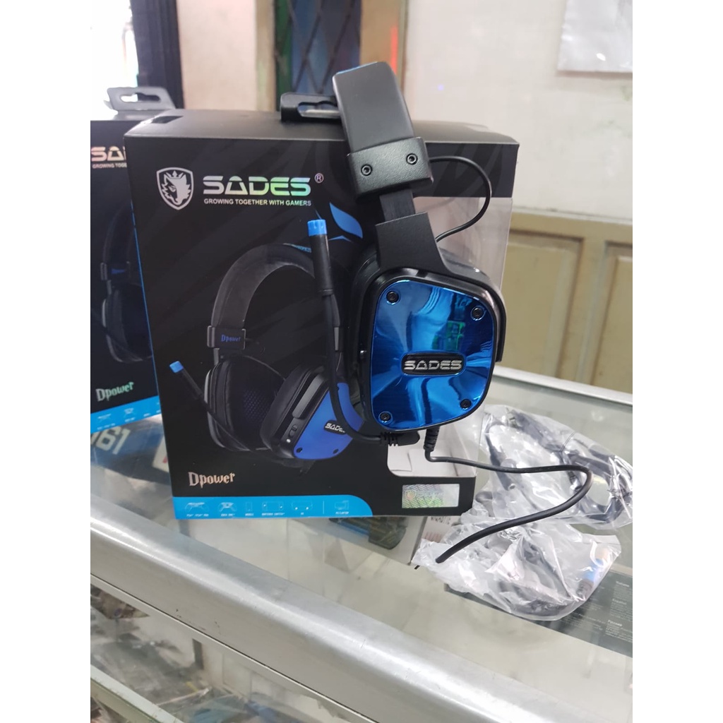 Headset Gaming Sades Dpower Headset Gaming Stereo