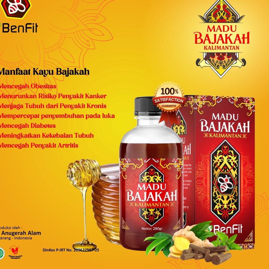 

Madu Bajakah Kalimantan Herbal Kangker Benfit Netto 280gram ~