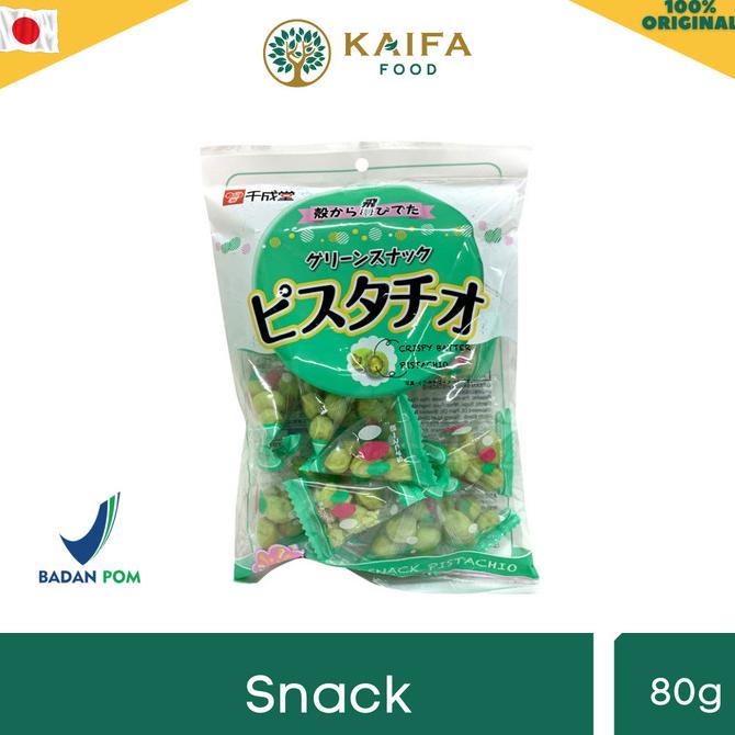 

Sennarido Green Snack Pistachios - Cemilan Kacang Jepang