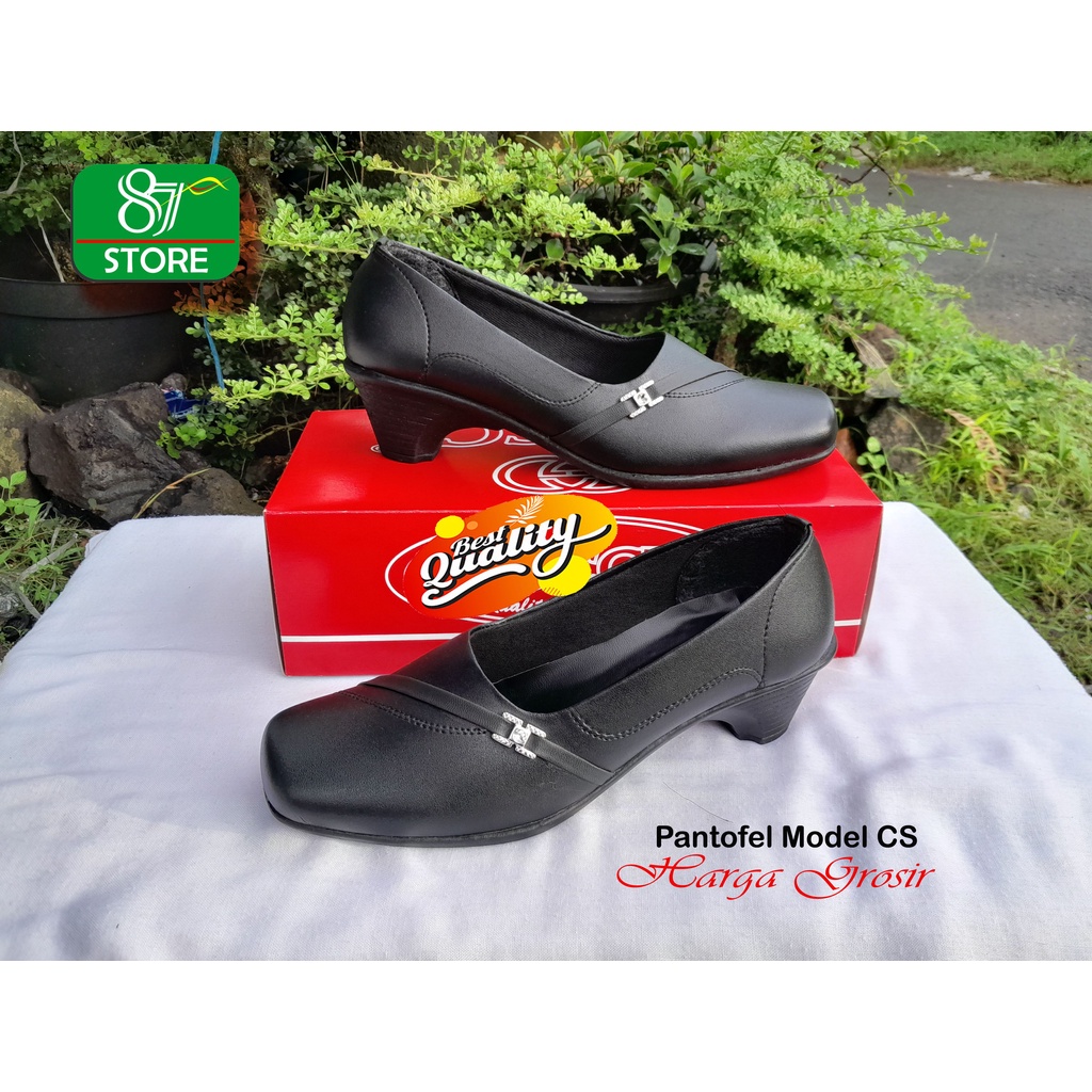 Sepatu Pantofel Wanita / Pantofel Formal / Pantofel Kerja / Pantofel Kuliah Slip on