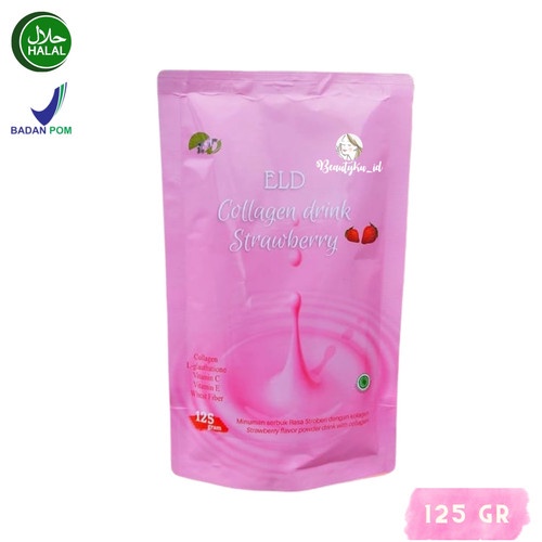 READY!!!! ELD COLLAGEN STRAWBERRY 125 GRAM