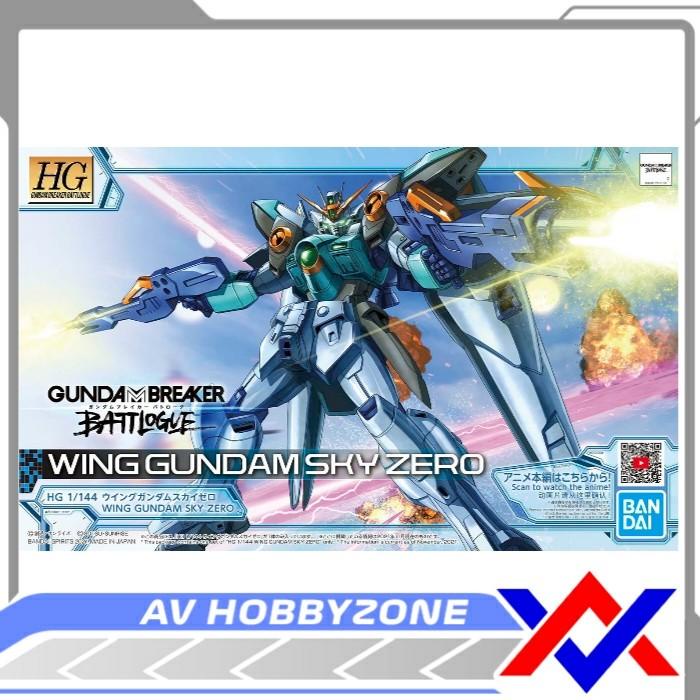 Terlaris Hg Wing Gundam Sky Zero (1/144)
