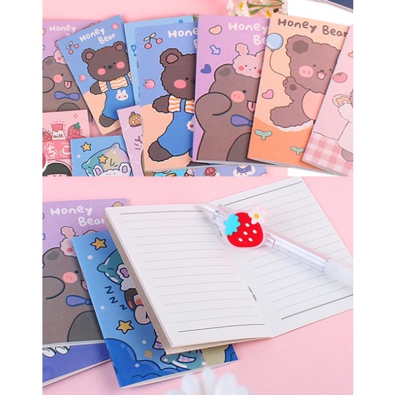 Notebook Cute Little Book Child Kids stationery Children Books / Notebook Buku Kecil Yang Lucu Anak Anak alat tulis Buku Anak