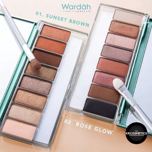 Wardah Exclusive Eyeshadow Palette - 9 Warna 10 gr