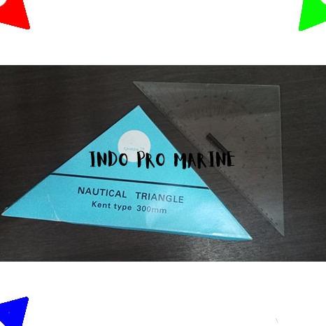 

Penggaris Mistar Segitiga Marine Kelautan Camon 300Mm