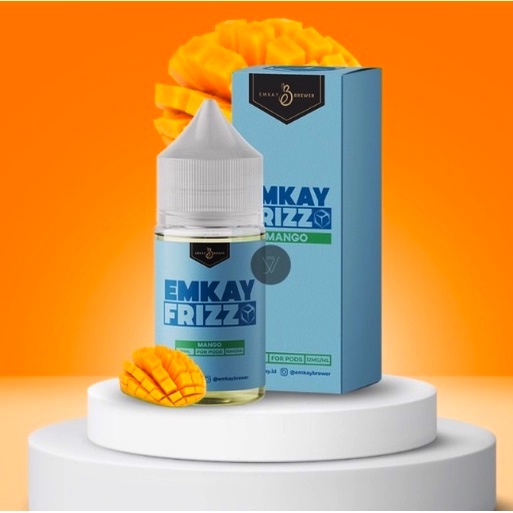 LIQUIDS 30ML EMKAY FRIZZ MANGO 12MG