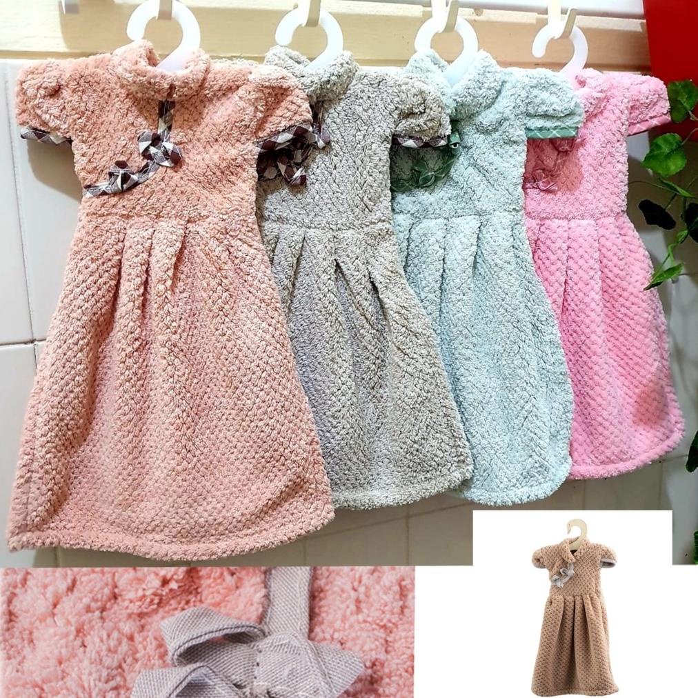 KAIN LAP TANGAN GANTUNG MODEL BAJU SANGHAI IMPORT LAP DAPUR GANTUNG BAHAN HANDUK MICROFIBER HAND TOW