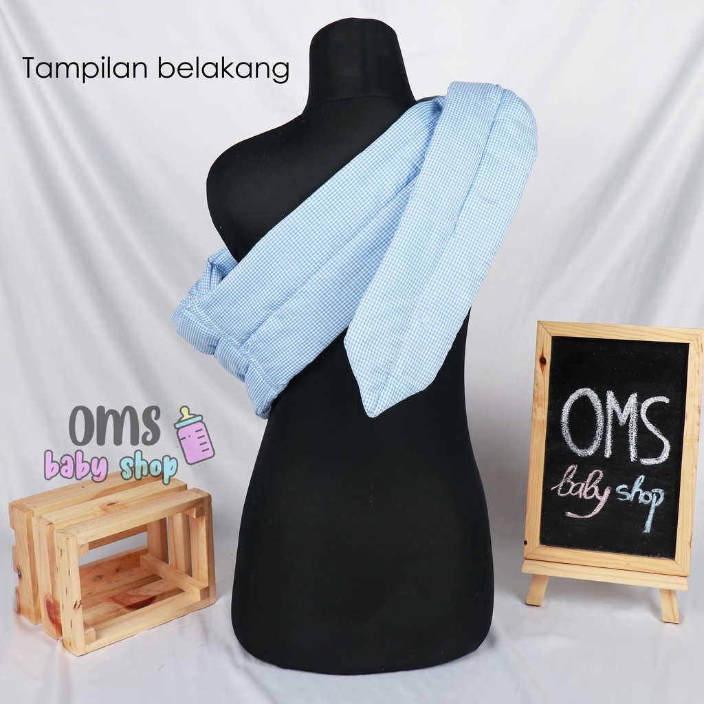 OMS Babyshop - Gendongan Bayi Ring-sling PASTEL EDITION / Baby Carrier / Gendongan Bayi Bahan Lembut dan Halus