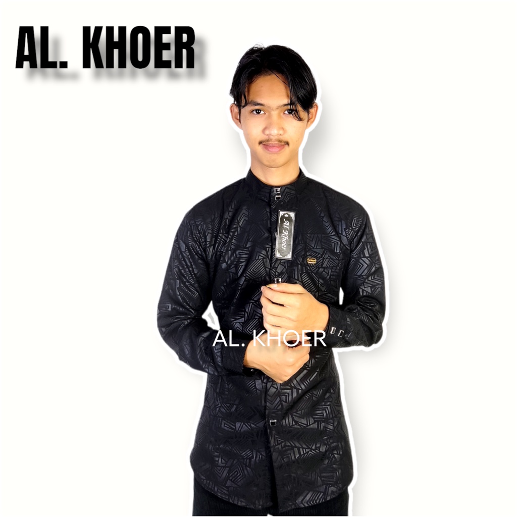 sultan koko kemeja sultan embos bahan katun terbaru