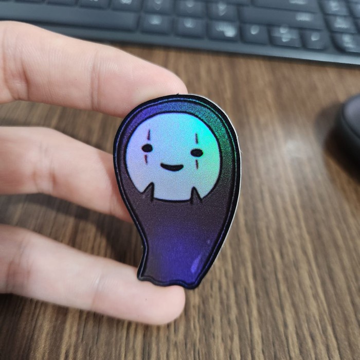 

Sticker Hologram Anime - PSH1536 - No Face