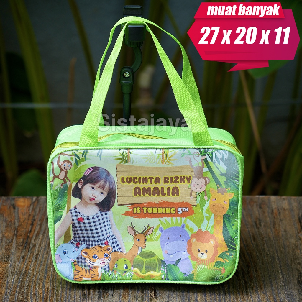 Goodie bag custom premium ZOO/ Goodie bag custom resleting / Mydreamgoodies / Goodie bag ulang tahun