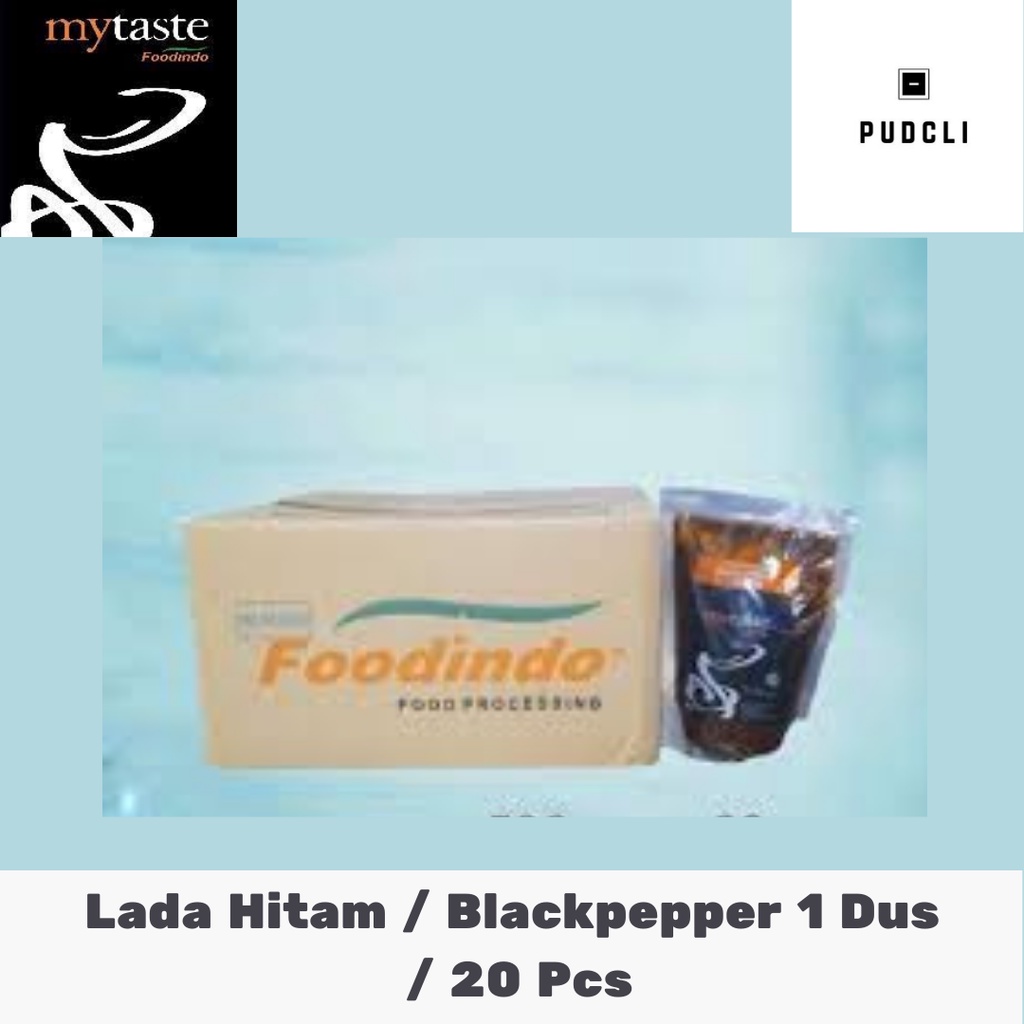 

Saus Blackpepper Lada Hitam My Taste 500 gr 1 Dus