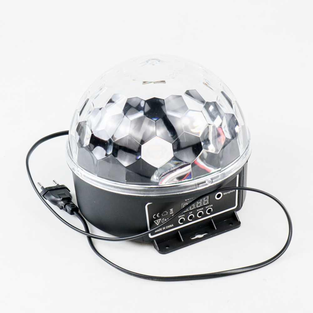 Lampu Proyektor Disco Sensor Suara LED Crystal Magic Lamp DMX512 240V - Multi-Color