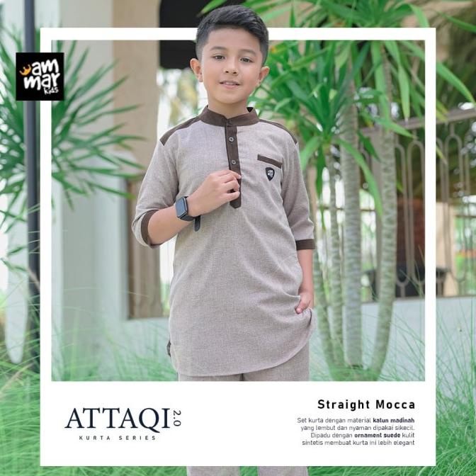 Set Kurta Anak ATTAQI Kurta Series by Little Kahf Ammarkids