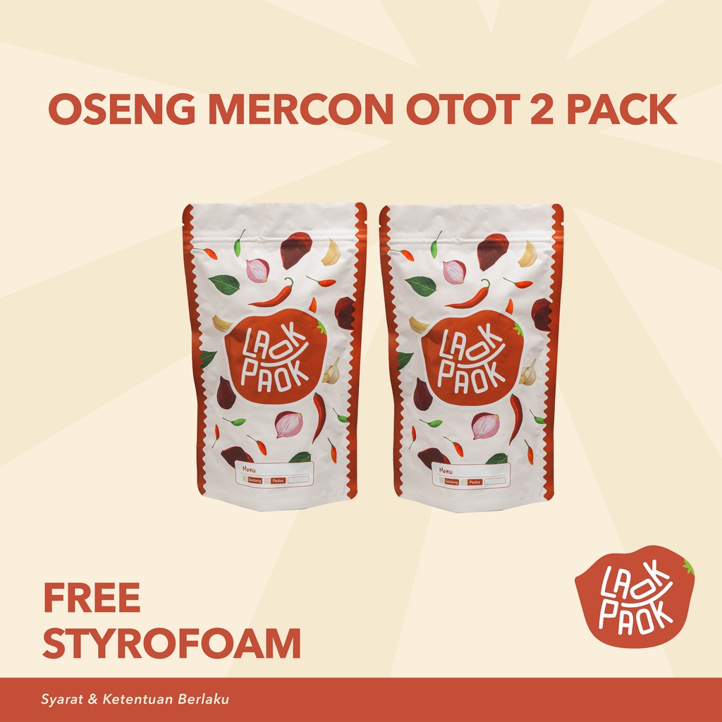 

Paket Oseng Mercon Urat Sapi 2 pack