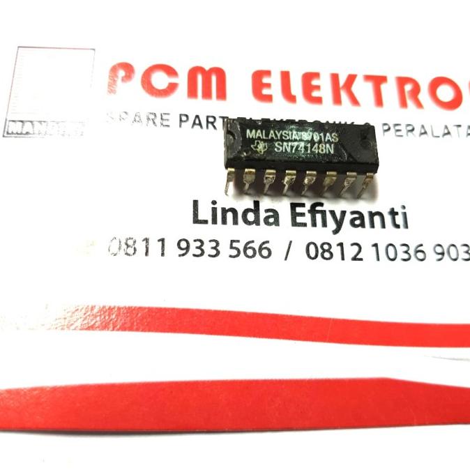 IC TTL 74148 SN74LS148N SN 74148N pcmelektr812 Segera Dapatkan