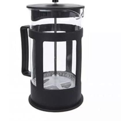 ✦ Coffee Plunger 600ml French Press 600ml Tutup Plastik / Saringan Kopi ➶