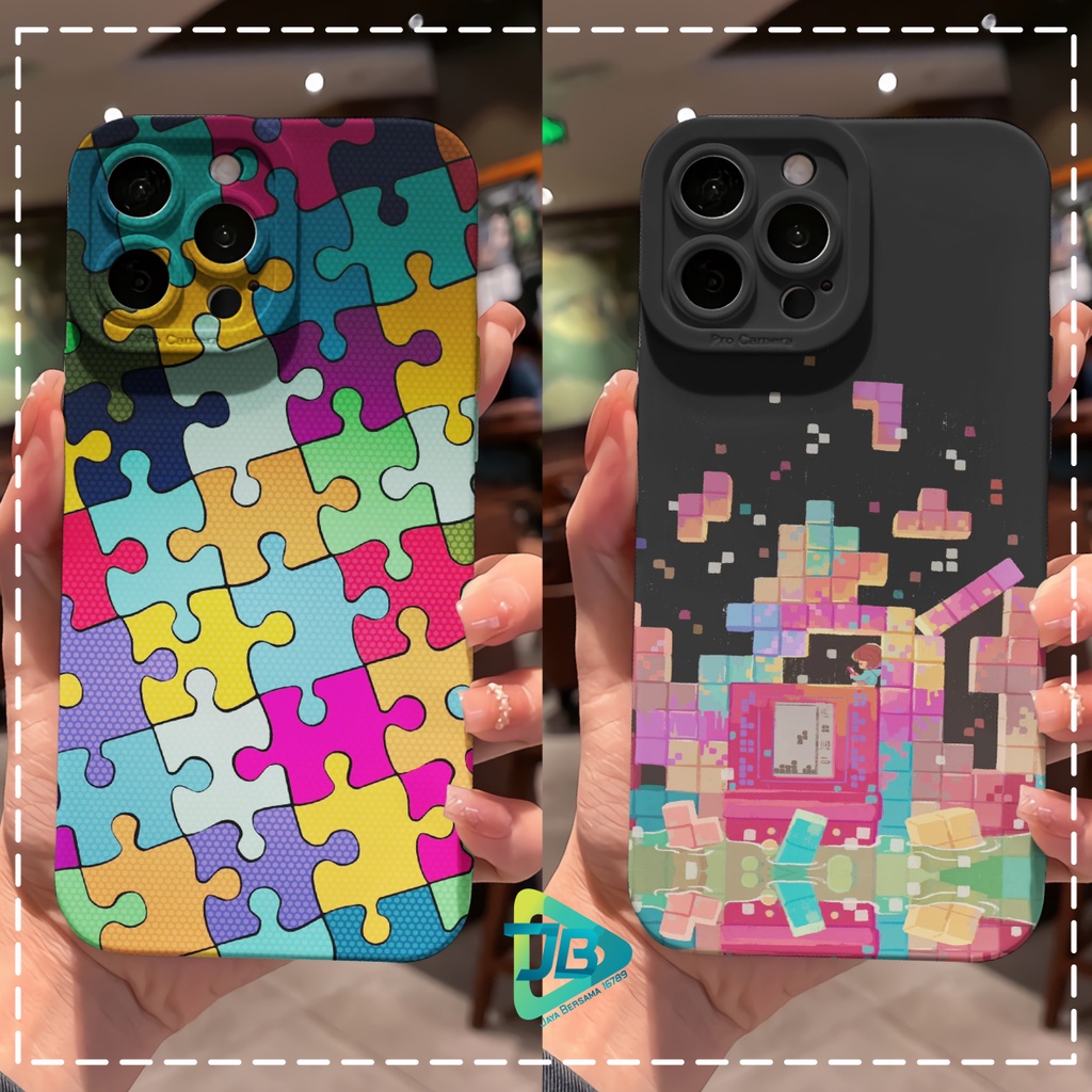 CUSTOM CASE SOFTCASE SILIKON PROCAMERA PUZZEL CUSTOM REALME C2 5 5I 5S C3 C11 C20 C12 C25 C30 C35 NARZO 30A 50A JB7820