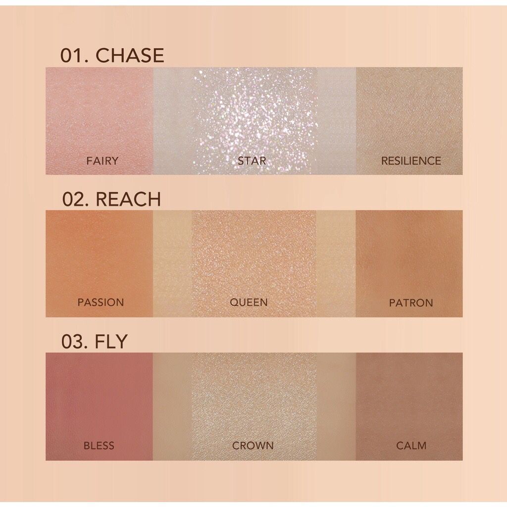 Sparkling Face Palette BY YOU (PENGGANTI ON THE GO)