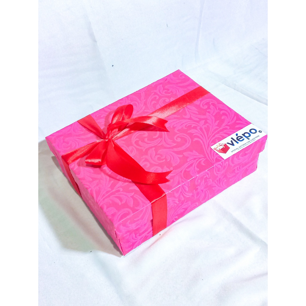 

VLEPO BOX Kotak Kado Hardbox Premium Hadiah Ulang Tahun Cewek Kado Ultah Annyversary Pacar