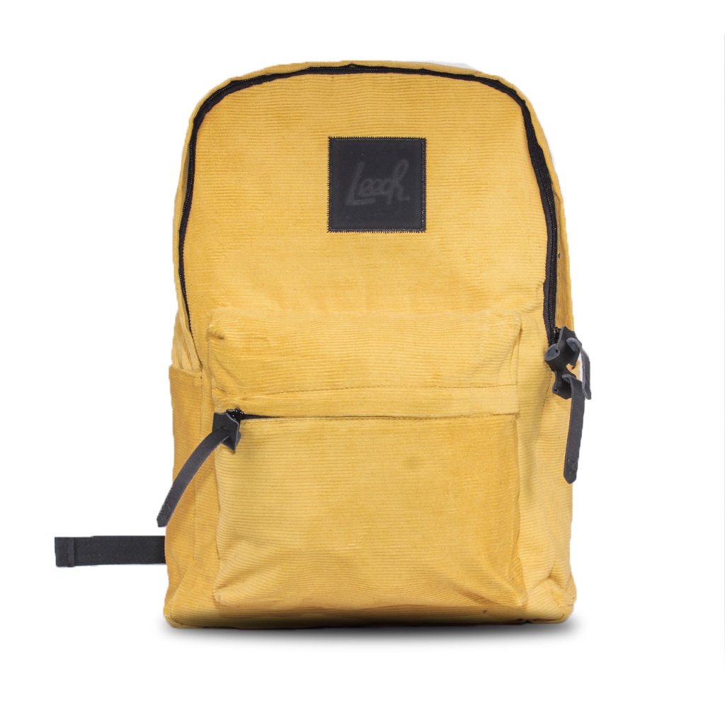 Leech.Co Backpack - Corduroy Yellow