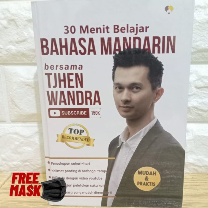 Terlaris Buku Bahasa Tjhen Wandra : 30 Menit Belajar Bahasa Mandarin