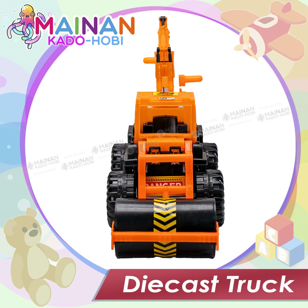 HADIAH MAINAN ANAK LAKI ALAT BERAT DIECAST TRUK KONSTRUKSI EXCAVATOR