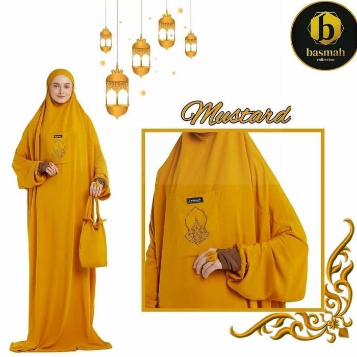 mukena basmah manset | mukena terusan hadramaut