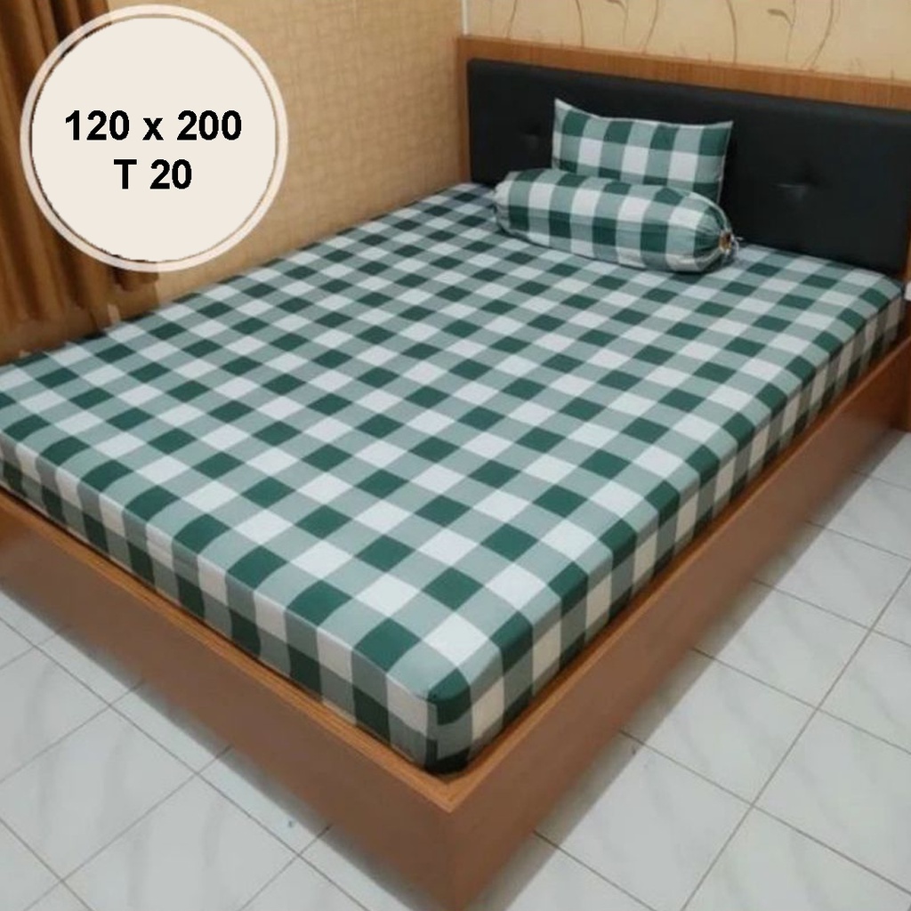 [✅COD] Set Seprei Sprei 120x200 Aesthetic Dan 2 Sarung Bantal Guling Homemade Dekorasi Kamar Perlengkapan Rumah