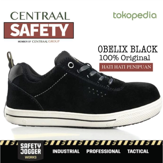 Sepatu Safety Jogger OBELIX BLACK