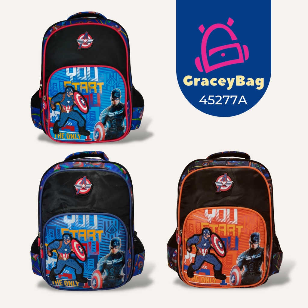 GB-45277A Tas Ransel Sekolah Anak Laki