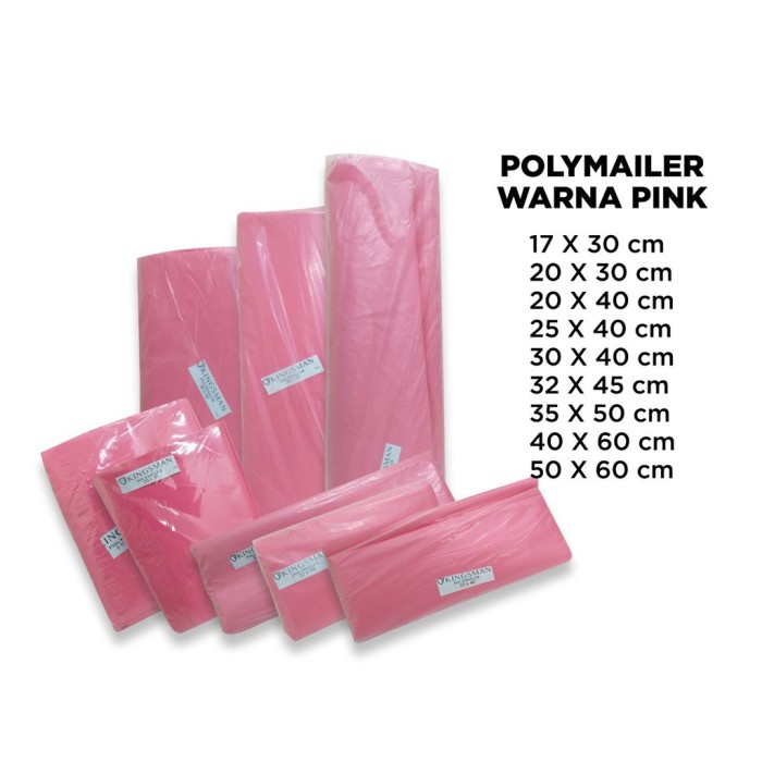 

Goodlake - Polymailer 45Um Ukuran 17x30 sampai 50x60 : 100PCS/