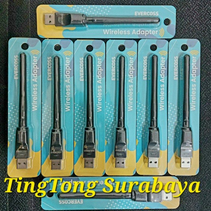 evercoss wifi dongle wireless adapter untuk laptop pc stb