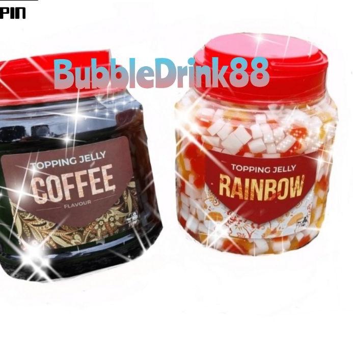 

☪ QQ Rainbow jelly QQ COFFEE JELLY premium itpin jelly 1.2kg Itpin ➸