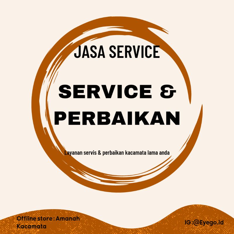 PERBAIKAN & SERVICE KACAMATA 