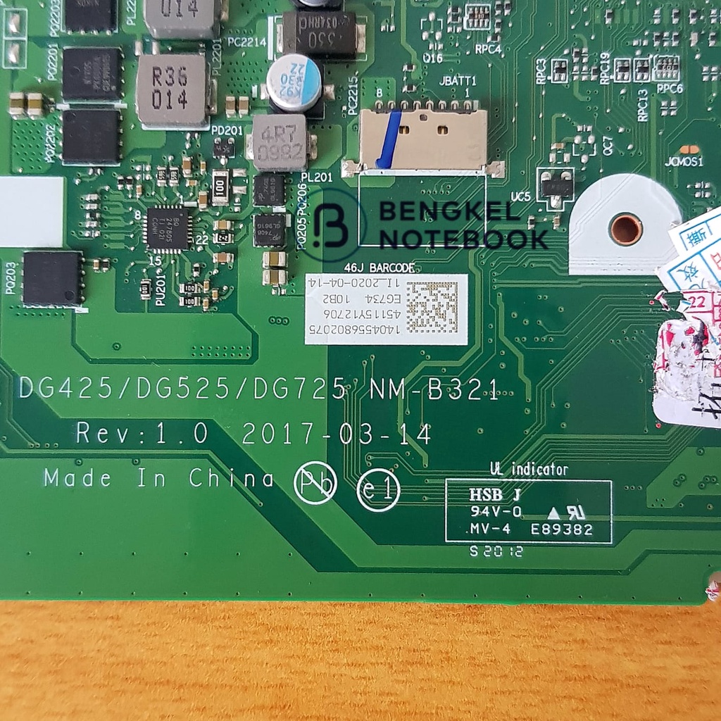 Motherboard Lenovo Ideapad 330-14AST 330-15AST  320-14AST 320-15AST 320-15ACL NM-B321 DG425 DG525 DG725 AMD A4-9120 AM9120AYN23AC ATI Radeon