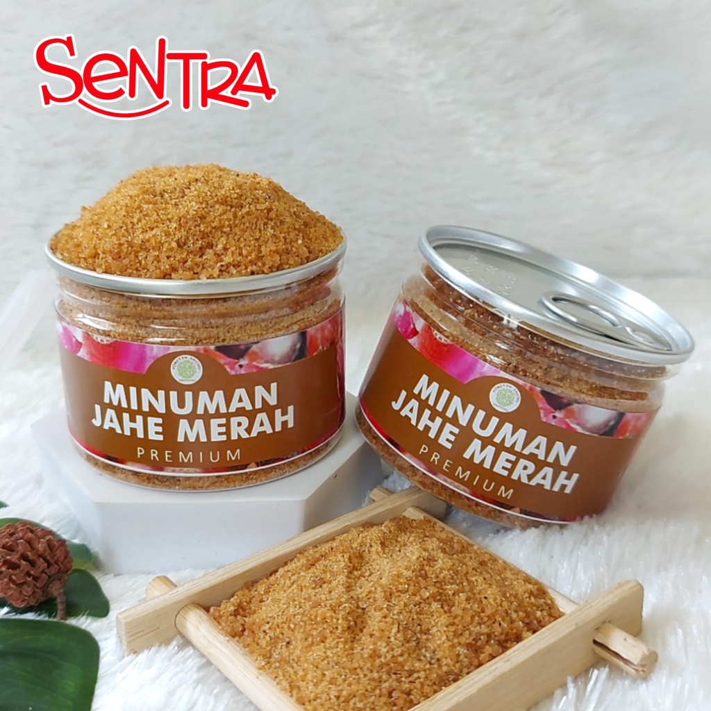 

Minuman Jahe Merah Gula Madu Habbatusauda Gingseng Premium Kemasan PET CAN