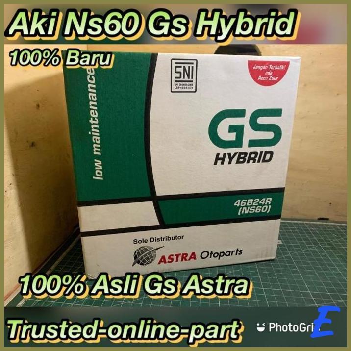 AKI NS60 GS HYBRID ASTRA 100% ASLI [TRD]