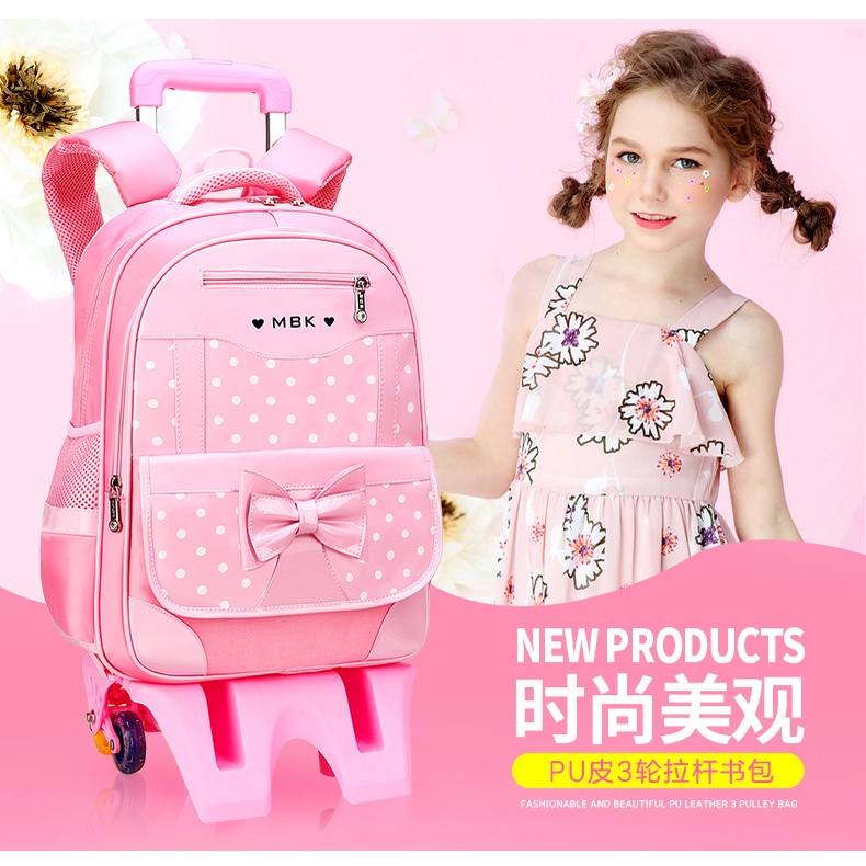 Serenity Tas Ransel Anak Sekolah Unisex Laki Laki Perempuan / Tas Trolley Anak Import - 568