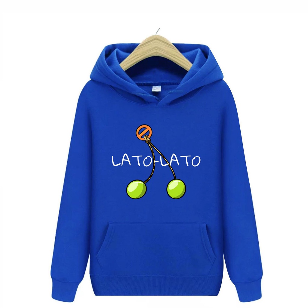 FenishaStore LATO LATO Tek Tek Sweater Hoodie Atasan Anak-anak Kekinian Usia 4-13+Tahun Bisa Bayar Ditempat COD