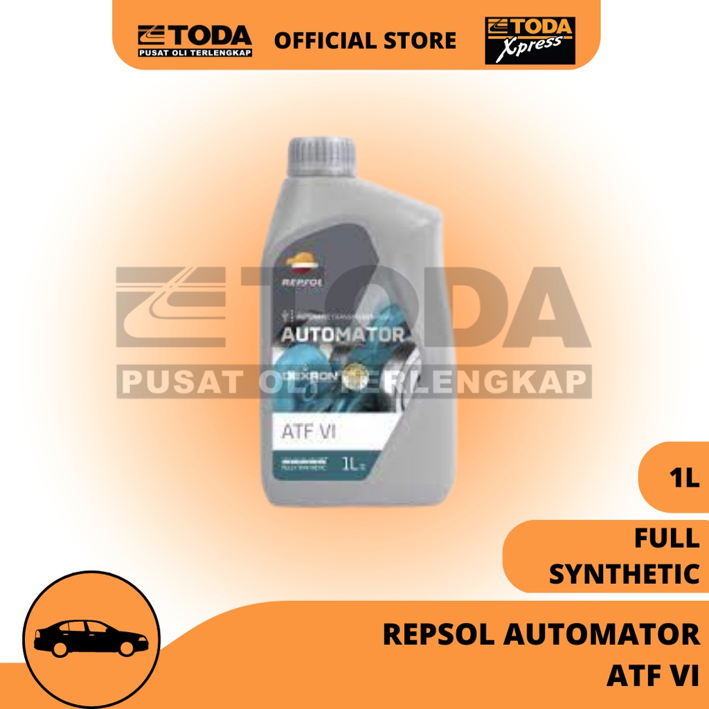 Oli Repsol Automator ATF VI 1000ml Original - Oli Transmisi Mobil Matic - Oli Repsol Matic