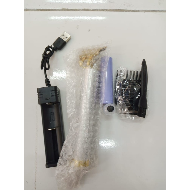 IMPOR ORIGINAL HAIR CLIPPER VINTAGE T9 TRIMMER PRO ALAT GUNTING RAMBUT CUKUR BULU TANPA KABEL CORDLESS CAS BATERAI