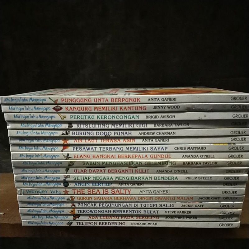 

buku grolier aku ingin tau mengapa