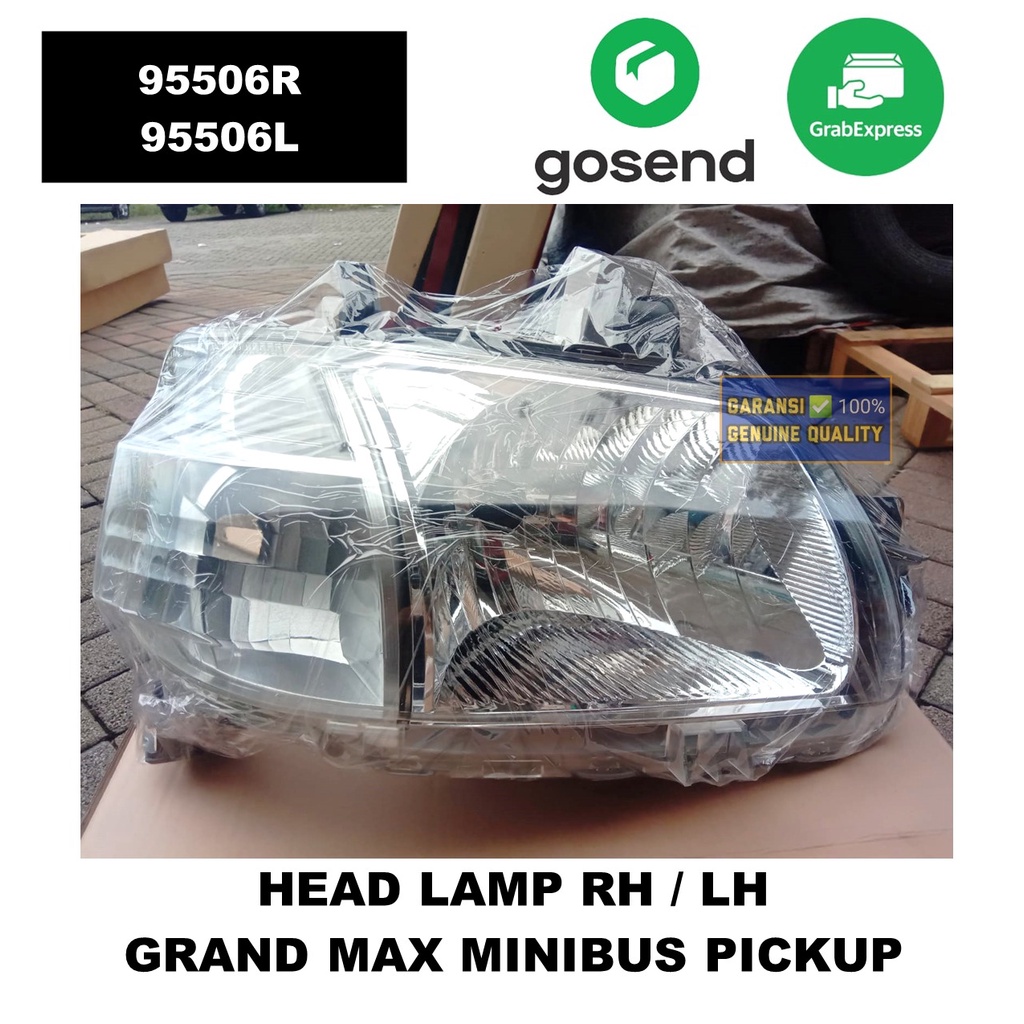 LAMPU DEPAN HEAD LAMP RH / LH GRAND MAX / MINIBUS / PICK UP *95506