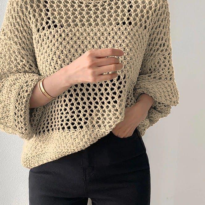 ➱ FX SHOP TOP DIEGO RAJUT 2IN1 + INNER PREMIUM ➦