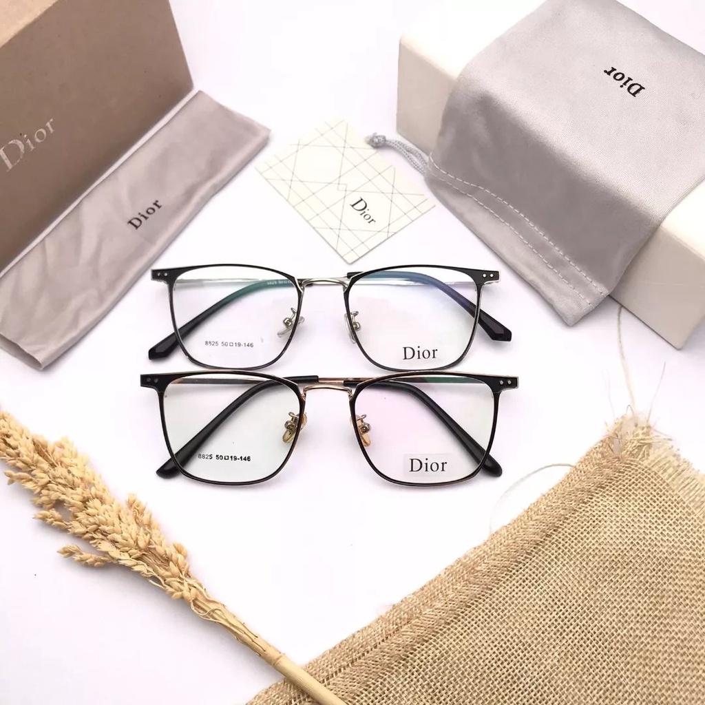 KACAMATA DIOR 9801 BISA GANTI LENSA ANTI RADIASI BLURAY PHOTOCROMIC BLUCROMIC