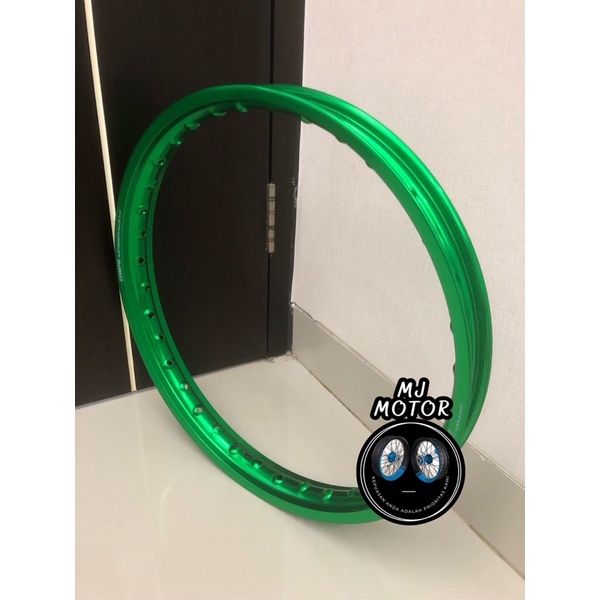 HARGA SATUAN 17x140 atau 17x160 VELG ROSSI WARNA HIJAU