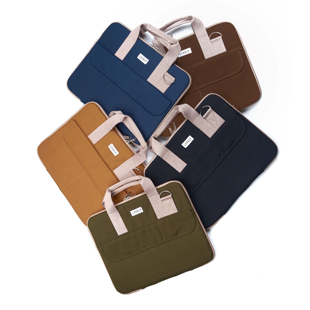 DISKON ALHENA TAS LAPTOP KANVAS TAS LAPTOP JINJING TAS LAPTOP 14 TAS JINJING TAS LAPTOP JINJING