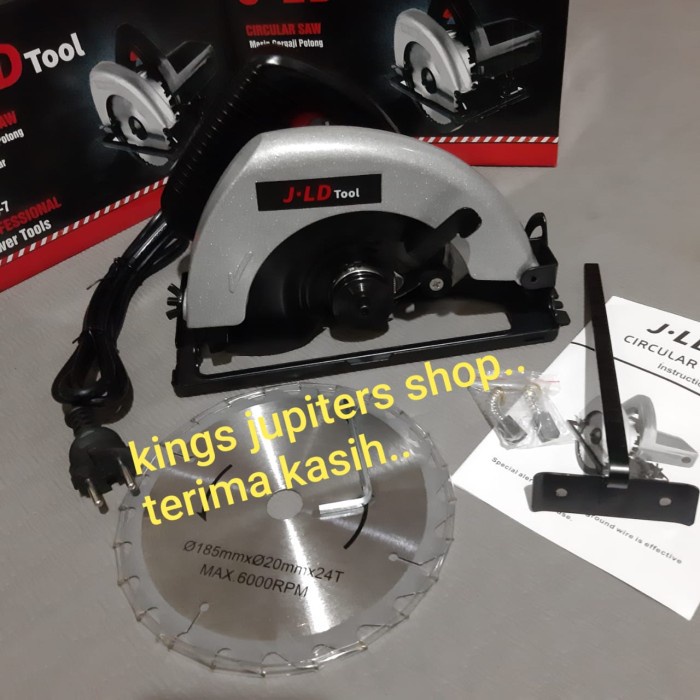 Terlaris Saw Jld Sirkel 7In Cirkel Circular Saw Jld Gergaji Mesin Jld Potong Kayu