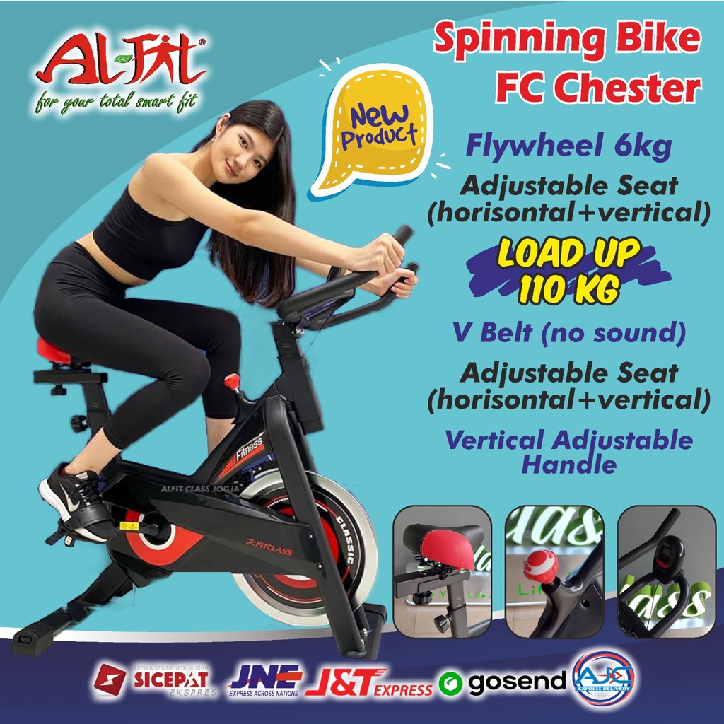 Alat Fitnes Sepeda Olahraga Fitnes Statis | Sepeda Statis Terapi | Speda Statis | Sepeda Fitness